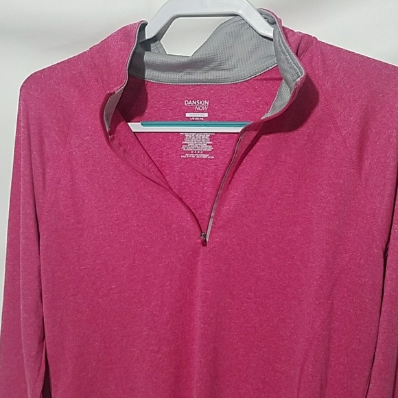 Danskin Now Pink Fitness Shirt Size L/G 12 - 14 - Picture 3 of 4